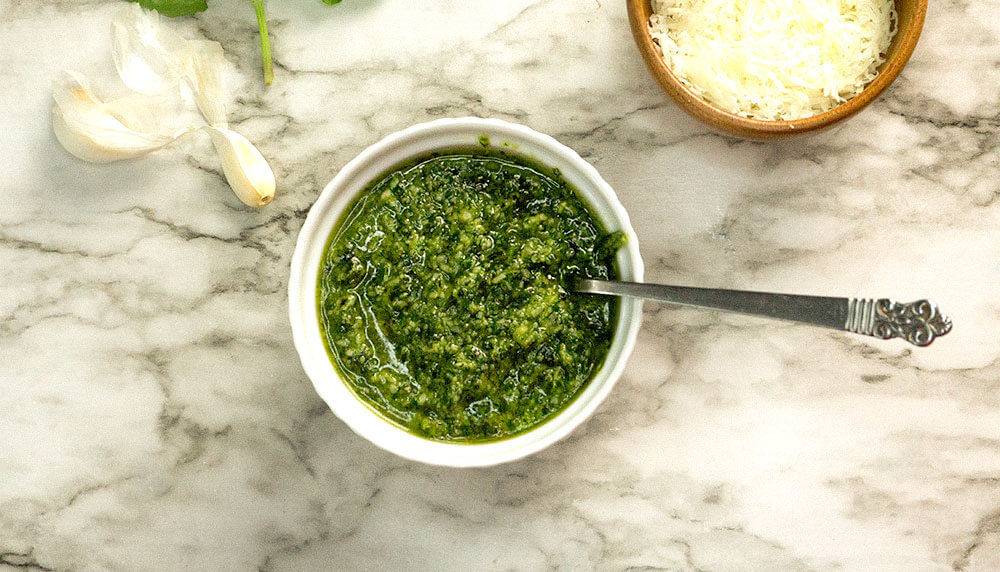 Easy Tree Nut-Free Pesto